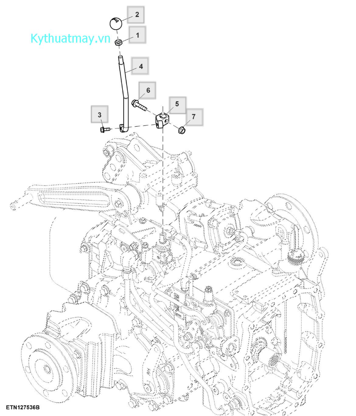 Cần điều khiển SCV - ST825238